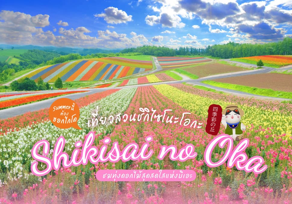 สวนชิกิไซโนะโอกะ (Shikisai no Oka